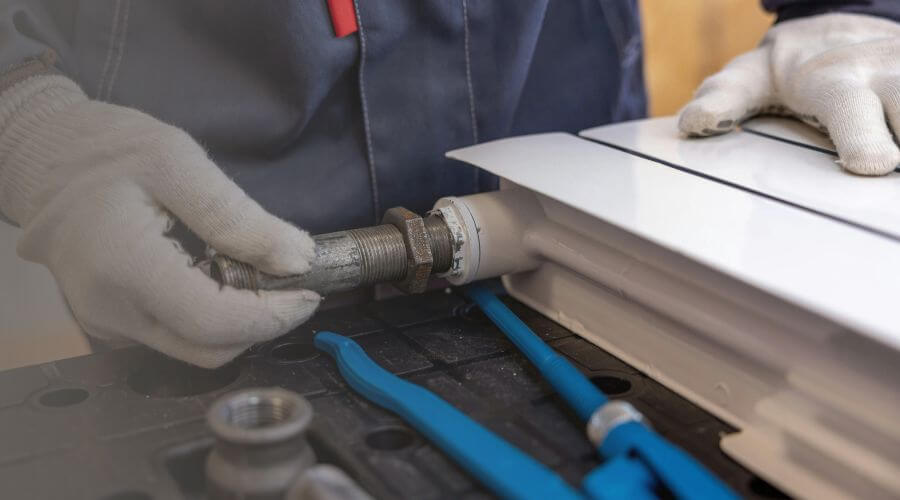 Professional water heater repair services in Everest, KS